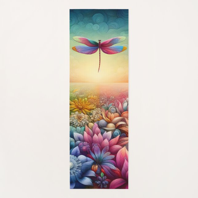 Esterilla De Yoga El baile de la libélula (Anverso)