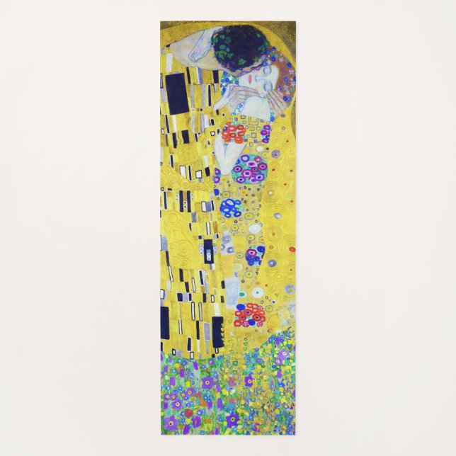 Esterilla De Yoga El beso, Gustav Klimt (Anverso)