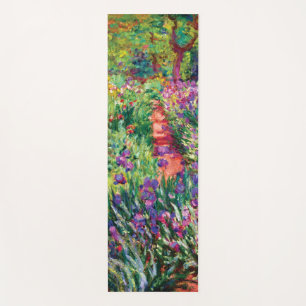 Esterilla De Yoga El jardín Iris de Claude Monet