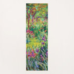 Esterilla De Yoga El jardín Iris de Claude Monet<br><div class="desc">Visita mi tienda para un diseño más interesante y más opciones de color => zazzle.com/colorfulworld*</div>