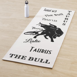 Esterilla De Yoga El poderoso Tauro el personal del Zodiaco Bull