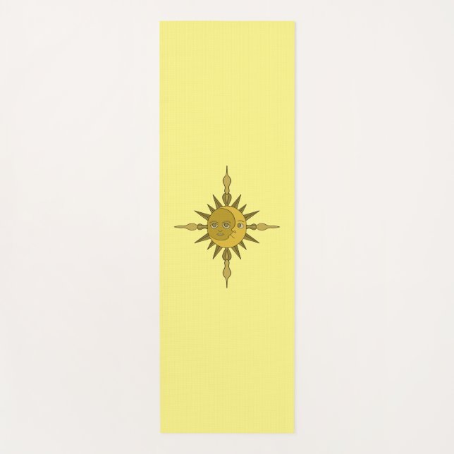 Esterilla De Yoga El Sol y la Luna (Anverso)
