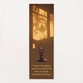 Esterilla De Yoga El yoga es la llave dorada