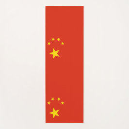 Esterilla De Yoga El yoga patriótico coincide con la bandera de Chin