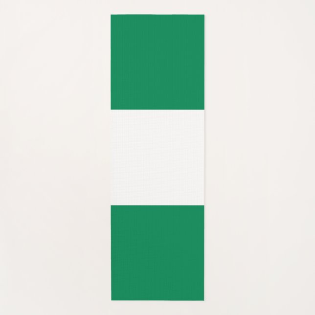 Esterilla De Yoga El yoga patriótico compite con la bandera de Niger (Anverso)