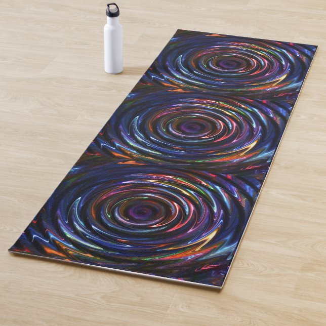 Esterilla De Yoga Electric Ripple Design (In situ)