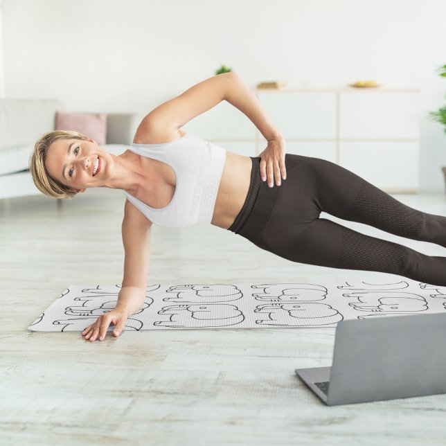 Esterilla De Yoga elefantes (Subido por el creador)