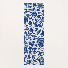 Esterilla De Yoga Elegant Vintage Blue French Country Chinoise Toile