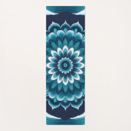 Esterilla De Yoga Elegante Alfombra de Yoga con Mandala de Ola Oceán