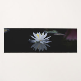 Esterilla De Yoga Elegante Loto Blanco, Negro