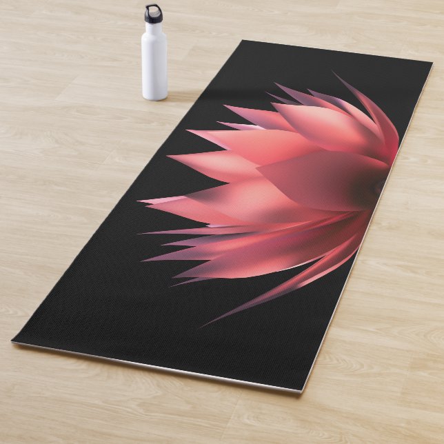Esterilla De Yoga Elegante Loto Negro (In situ)