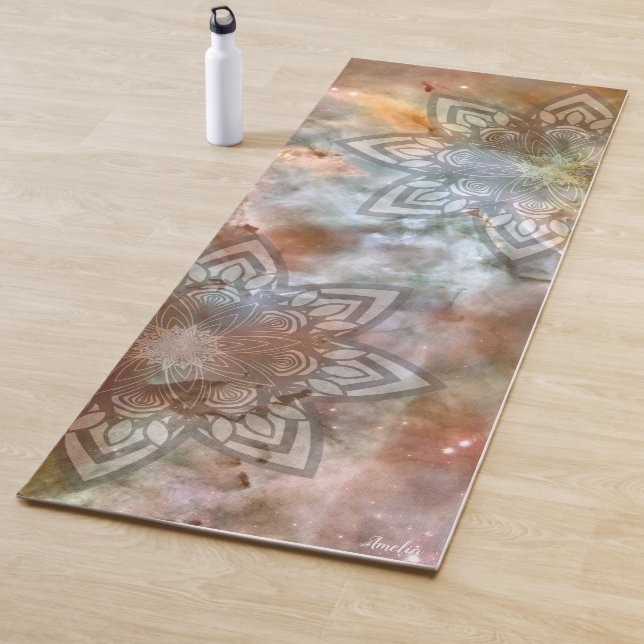 Esterilla De Yoga Elegante nebulosa Mandala Lotus (In situ)