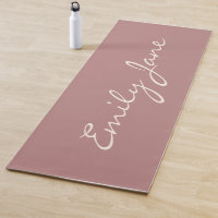Elegante Rosa Personalizado de nombres de script m