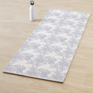Esterilla De Yoga Elegante yoga gris y azul