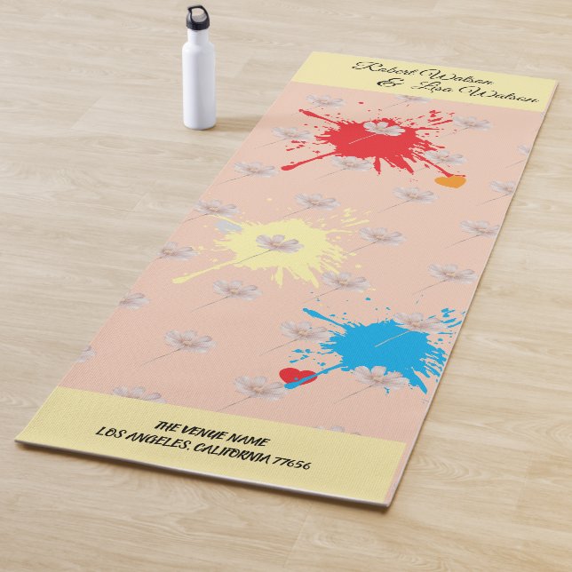 Esterilla De Yoga Elegent modren dazie flower (In situ)