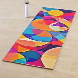 Esterilla De Yoga Emoción de color geométrico