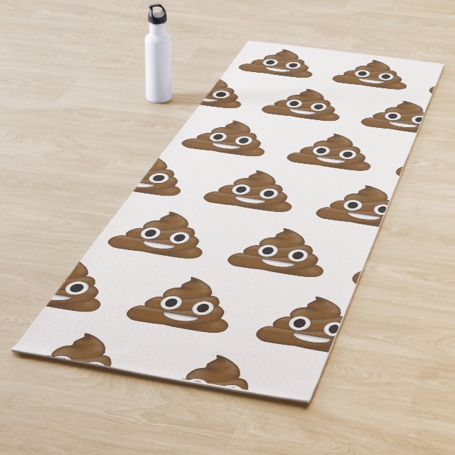 Esterilla De Yoga Emoji de poop (In situ)