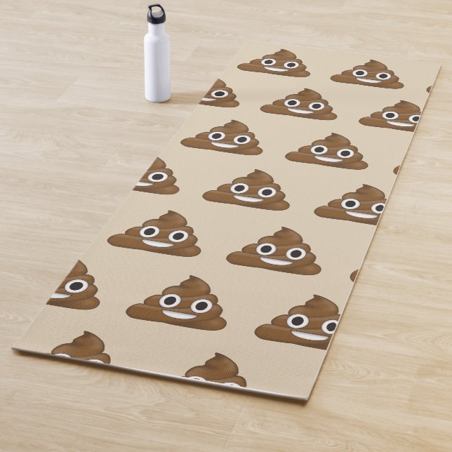 Esterilla De Yoga Emoji de poop (In situ)