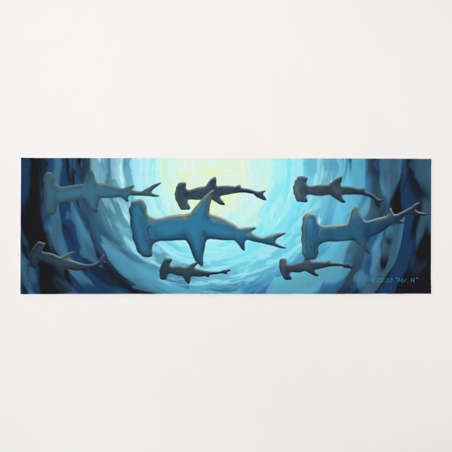 Esterilla De Yoga En la playa y el submarinismo (Anverso (horizontal))