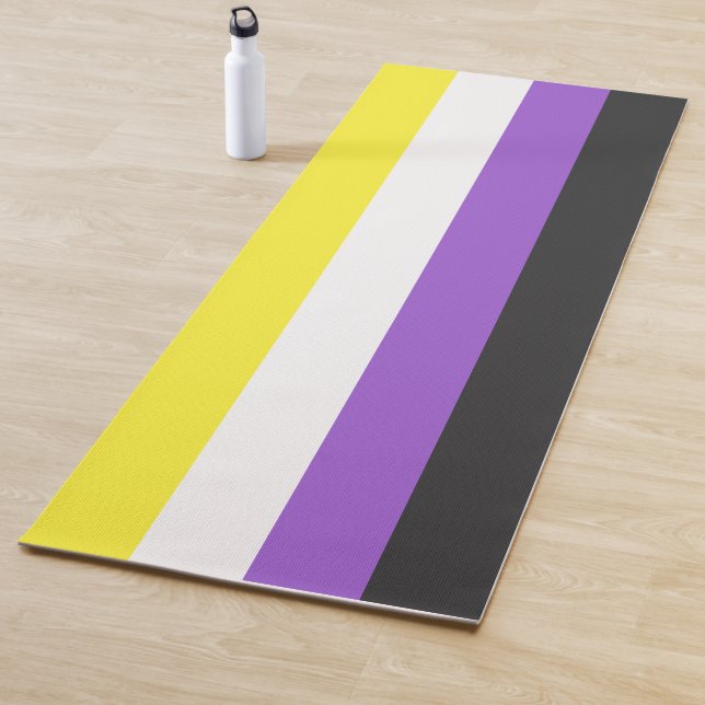 Esterilla De Yoga Enby Pride (Bandera no binaria) (In situ)