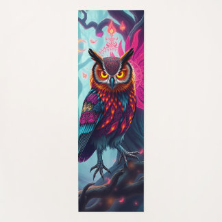 Esterilla De Yoga Enchanted Forest Owl: Moonlit Mystical