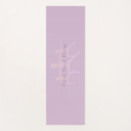 Esterilla De Yoga Encuentra tu Pose de Guerrero de Flujo