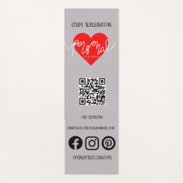 Esterilla De Yoga Entrenador Personal Frecuencia Cardíaca Promociona