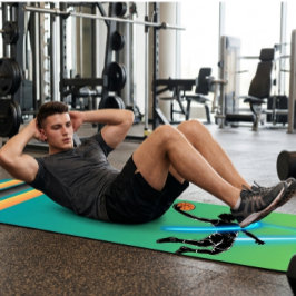 Esterilla De Yoga Entrenamiento de Baloncesto | Fitness Deportivo 