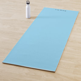 Esterilla De Yoga Entrenamiento de Fuerza Azul Cielo
