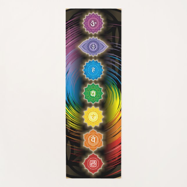 Esterilla De Yoga Equilibrio de chakra yoga (Anverso)