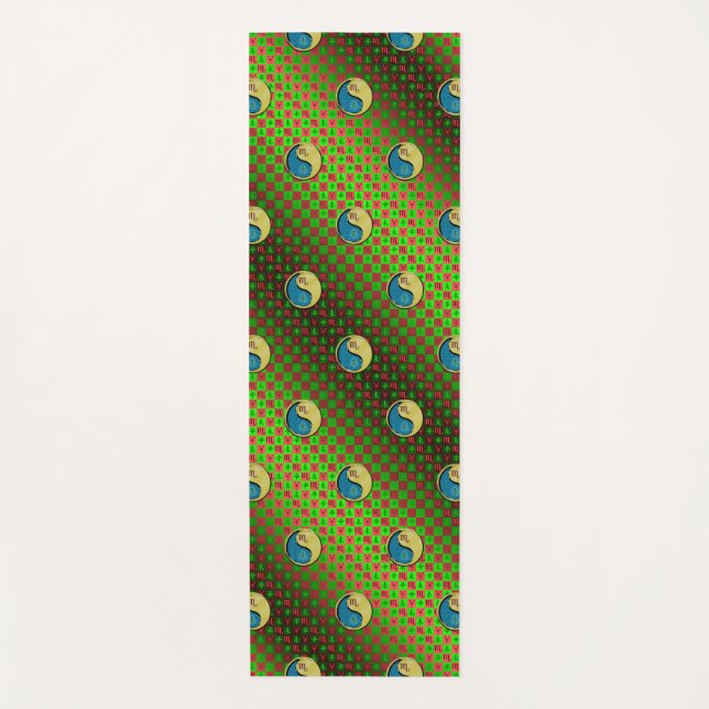 Esterilla De Yoga Escorpio y cabra Metalizado (Anverso)