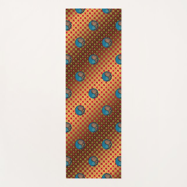 Esterilla De Yoga Escorpio y dragón de la tierra (Anverso)