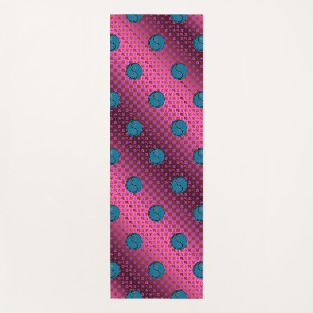 Esterilla De Yoga Escorpio y gallo de agua (Anverso)