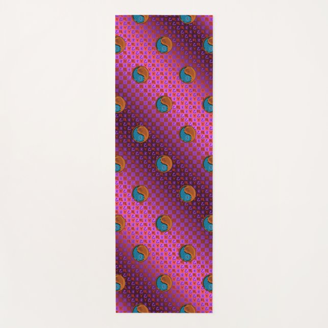 Esterilla De Yoga Escorpio y jabalí (Anverso)