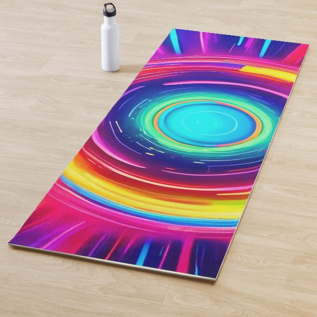 Esterilla De Yoga Espectro circular: una exploración vibrante del co (In situ)