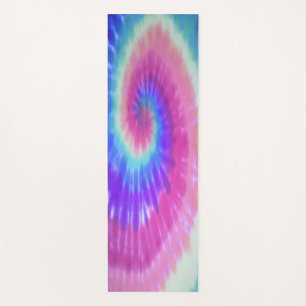 Esterilla De Yoga Espiral del arco iris de la estera de la yoga del