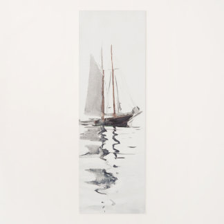 Esterilla De Yoga Esquife de dos mástiles con Dory por Winslow Homer