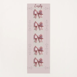 Esterilla De Yoga Estaca personalizada de yoga rosa con arcos