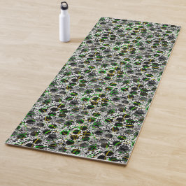 Esterilla De Yoga Estampado de garabatos de lunares