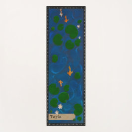 Esterilla De Yoga Estanque de lotos personalizado