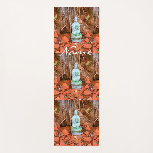 Esterilla De Yoga Estatua de Buda Thunder_Cove (Anverso)