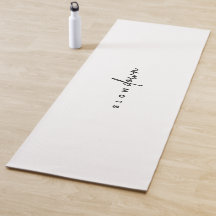 Estera de fitness de yoga