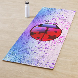 Esterilla De Yoga Estera de yoga de ladybug estelar