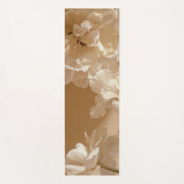 Esterilla De Yoga Estética floral ligera y oscura (reversible)