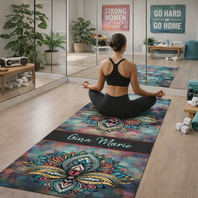 Esterilla De Yoga Estilo bohemio (Subido por el creador)
