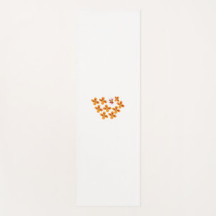 Esterilla De Yoga Estilo decorativo, Naranja torpe, rojo cornell