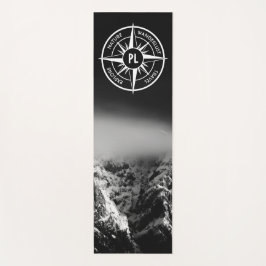 Esterilla De Yoga Estrella de brújula emblema monopólico montañas dr