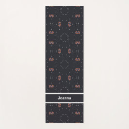 Esterilla De Yoga Estrellas Y Patrón Único De Nave Espacial