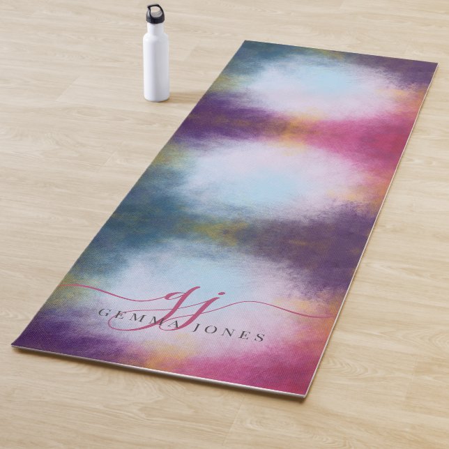 Esterilla De Yoga Ethereal Abstract Glow Monogram (In situ)