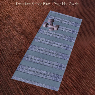 Esterilla De Yoga Executive Striped-Blue-II